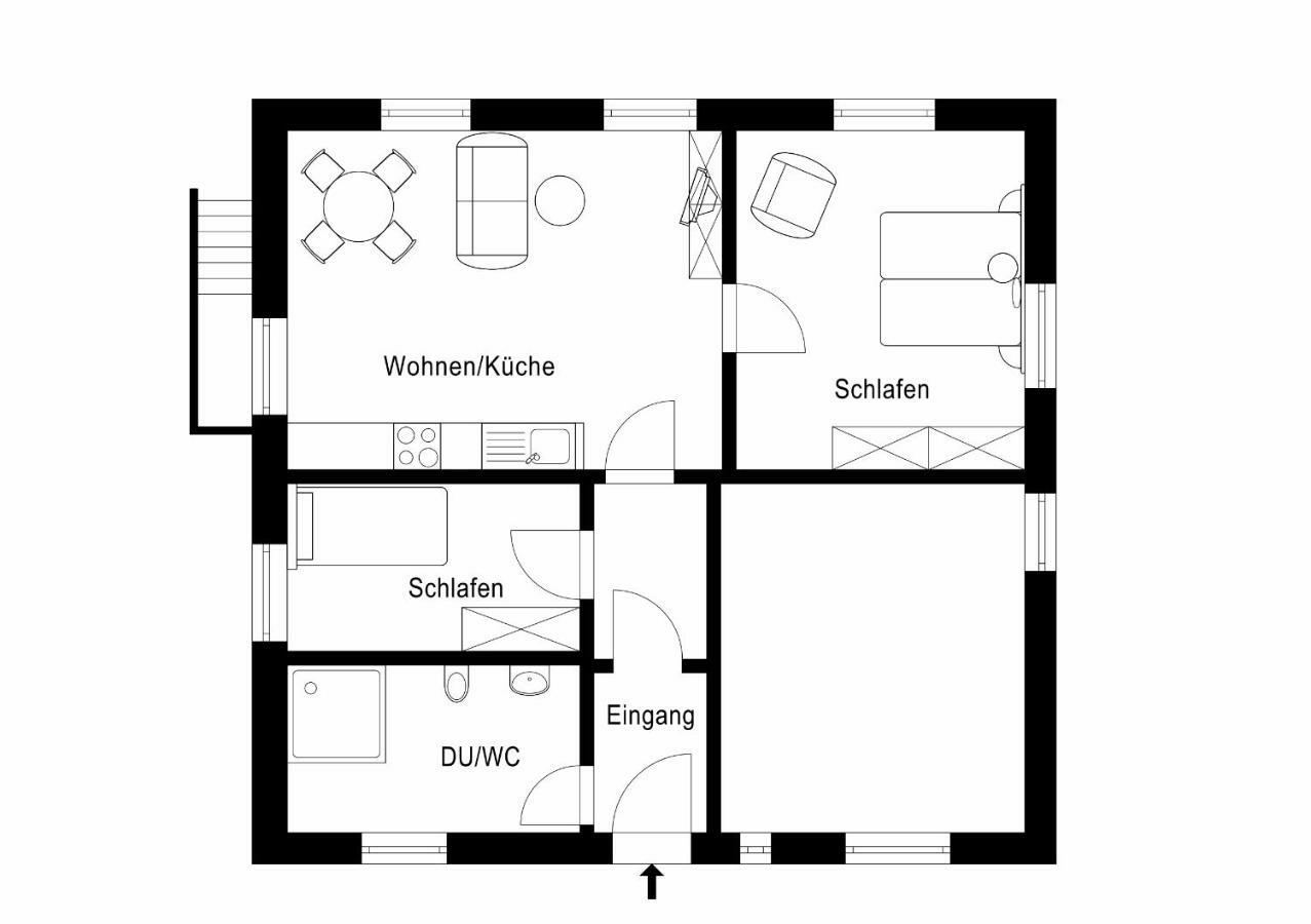 Tal-Residenz Whg 1 Apartment Bad Salzuflen Exterior foto